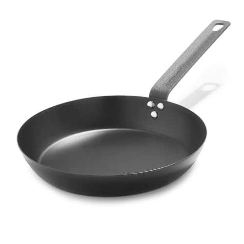 Merten & Storck 10" Pre-Seasoned Carbon Steel Frying Pan Skillet