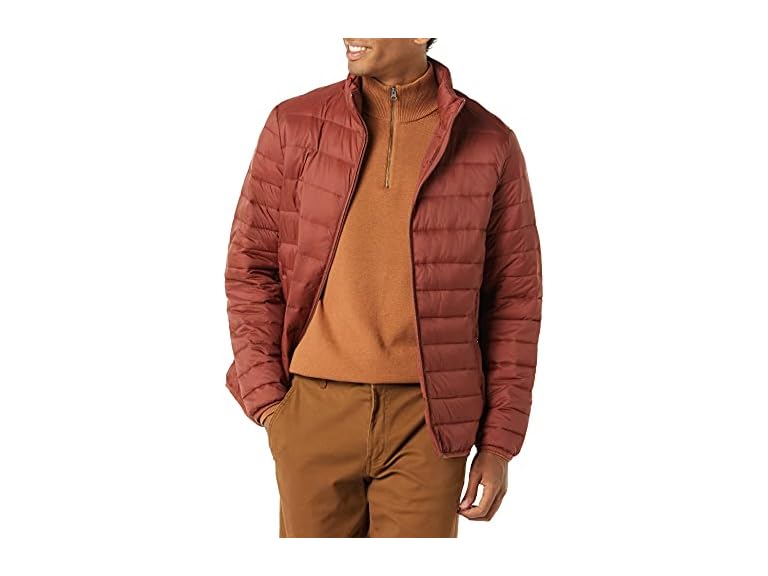 Amazon Essentials Men's Lightweight Water-Resistant Packable Puffer Jacket (Mobile App Deal) Deal