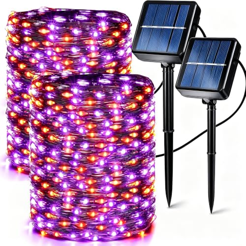 Solar Halloween Lights 2-Pack