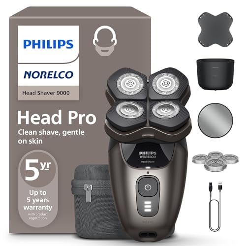 Philips Norelco Head Shaver Pro 9000 Electric Shaver Deal