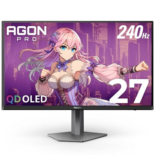 27" AOC AGON PRO AG276QZD2 2560x1440 OLED 240Hz 0.03ms Gaming Monitor