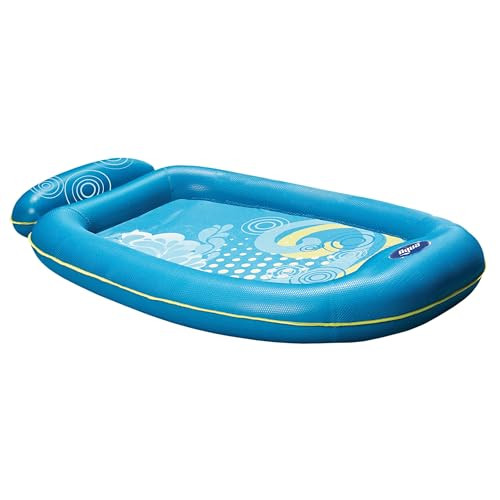 Aqua Comfort Pool Float Lounge Bubble Waves