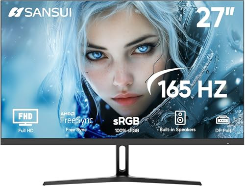 SANSUI 27" FHD 165Hz 1ms Monitor