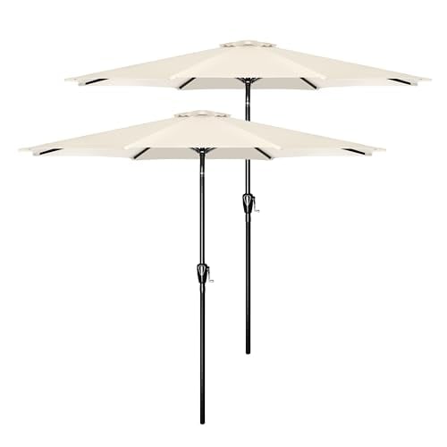 Simple Deluxe 9 FT Patio Umbrella Outdoor 1-pack Deal