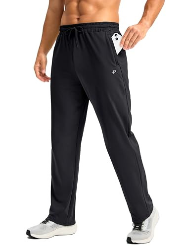 Pudolla Men's Fleece Lined Sweatpants