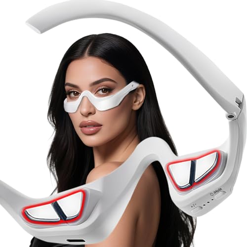 Under-Eye Red Light Therapy Device with Microcurren