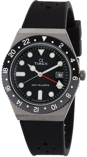 Timex Q Quartz Black Dial Men's Watch TW2V38200 Deal
