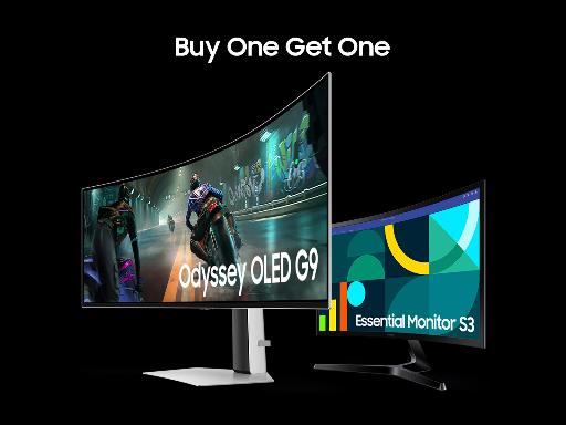 Samsung 49 Odyssey OLED Dual QHD 5120x1440 144Hz Curved Monitor + 24 1080p IPS Curved Monitor + Resident Evil Requiem