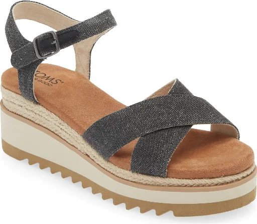 TOMS Women's Gia Platform Wedge Sandal