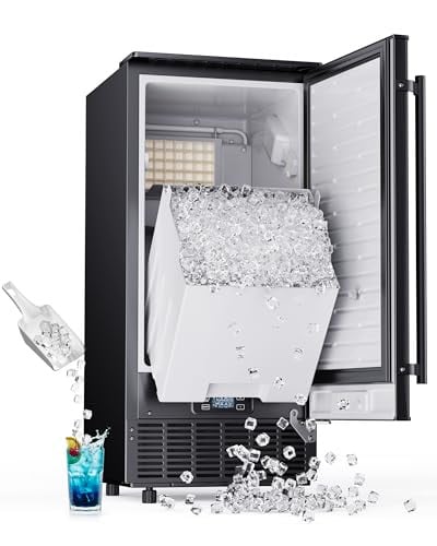 Commercial Under Counter Ice Maker with Drain Pump, 80Lbs/24H Deal