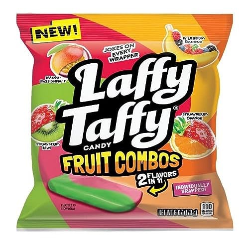 Laffy Taffy Fruit Combos Mini Bars 6-Oz