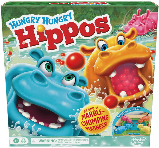 Hungry Hungry Hippos Refresh Board Game