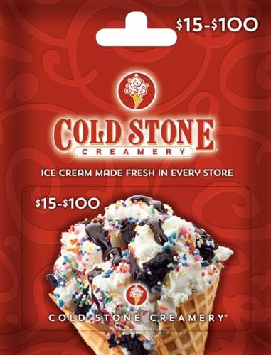 Cold Stone Creamery $50 Gift Card
