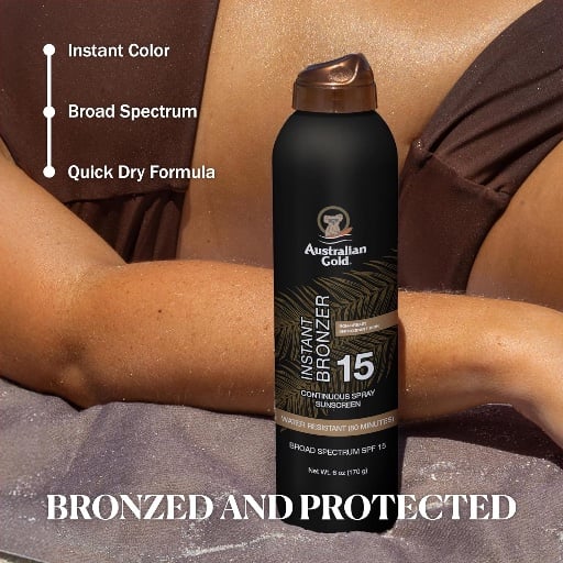 Australian Gold Continuous Spray Sunscreen Deal