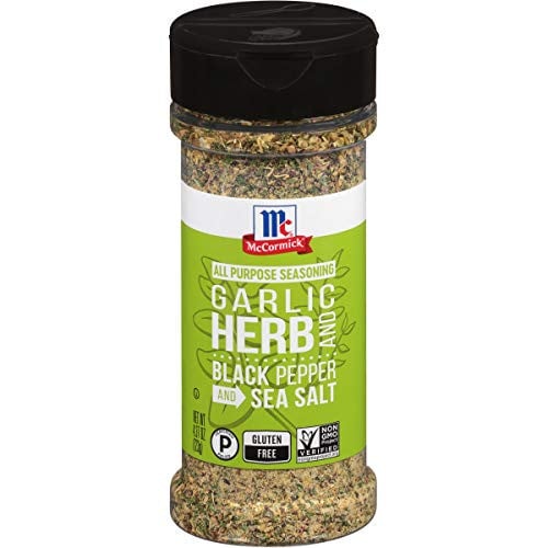McCormick Garlic, Herb and Black Pepper and Sea Salt All Purpose Seasoning 6-Pack