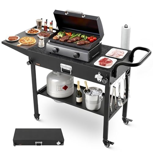 VEVOR Outdoor Grill Cart 31.0 x 17.0 inch Tabletop Deal