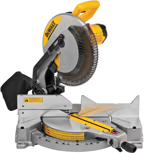 DEWALT 12-in 15-Amp Single Bevel Compound Corded Miter Saw