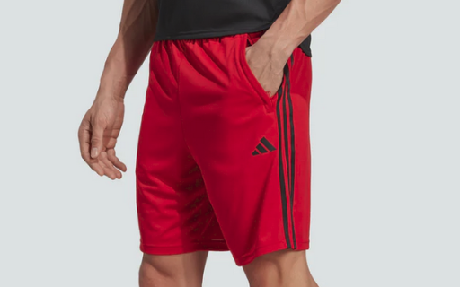 adidas Men's Train Essentials Piqué 3-Stripes Training Shorts