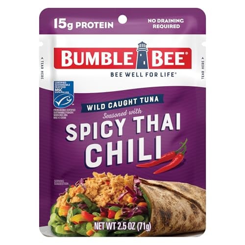 2.5-Ounce Bumble Bee Spicy Thai Chili Seasoned Tuna Pouch Deal