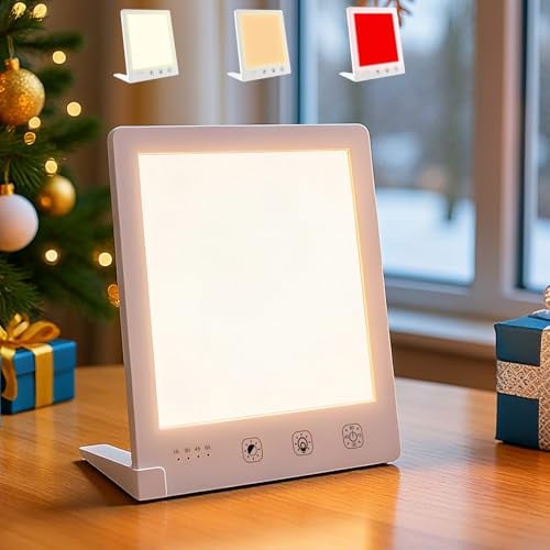 Sun Light Therapy Lamp with Red Light