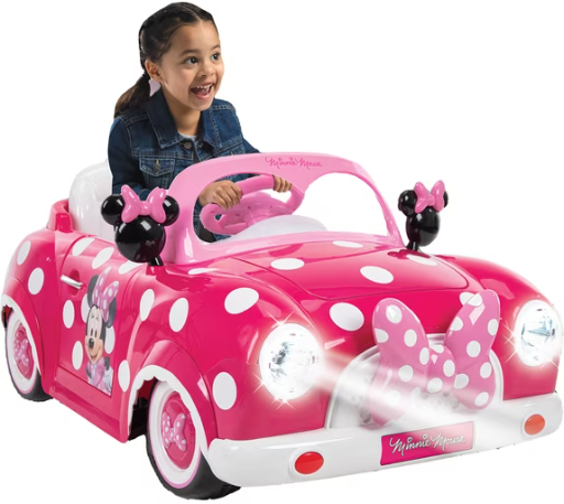 6V Huffy Disney Minnie Mouse Kids Ride-On Car Deal