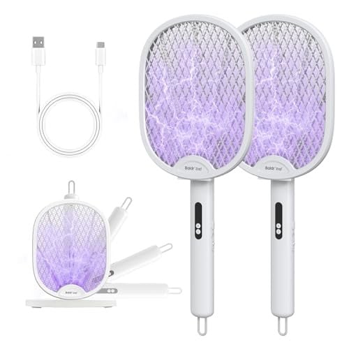 BaldrZap Electric Fly Swatter Racket - 2Pack Deal