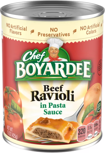 Chef Boyardee Beef Ravioli in Pasta Sauce 15 oz. Can Deal