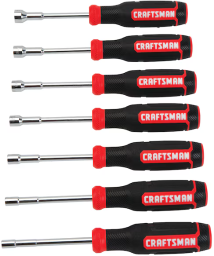 CRAFTSMAN 7-Piece Metric & SAE Spline Nut Driver Set Deal