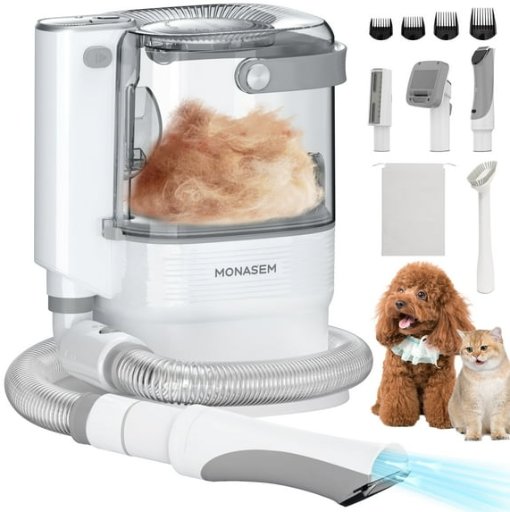 Monasem Low Noise Dog Grooming Vacuum 13,200Pa