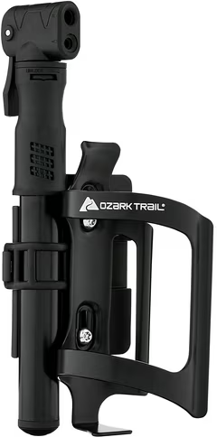 Ozark Trail Bike Water Bottle Holder with Built-in Air Pump Deal