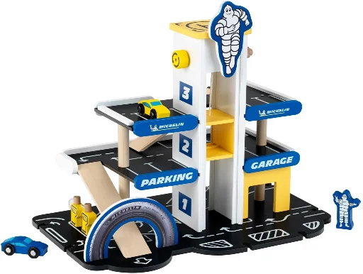 Theo Klein Michelin Car Service Station Kids Toy w/ 1 Car
