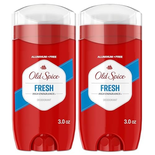 Old Spice High Endurance Aluminum Free Deodorant for Men 2-Pack 3-Ounce Deal