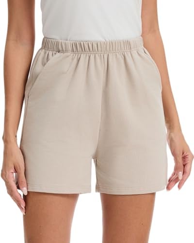Cotton French Terry Lounge Shorts with Pockets Deal
