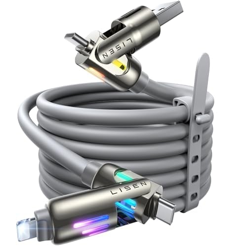 LISEN 240W 4-in-1 Charging Cable Deal