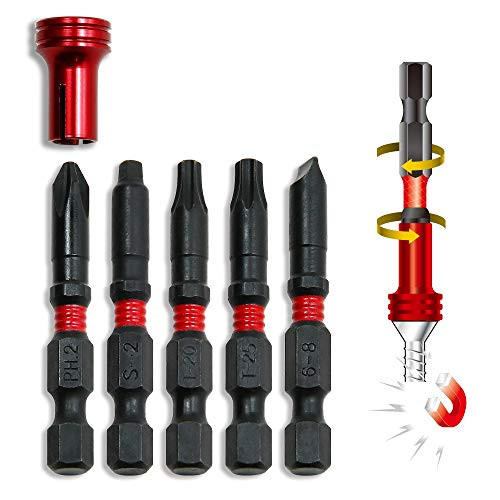 Powerbuilt 5 Piece Impact Torsion Bit Set