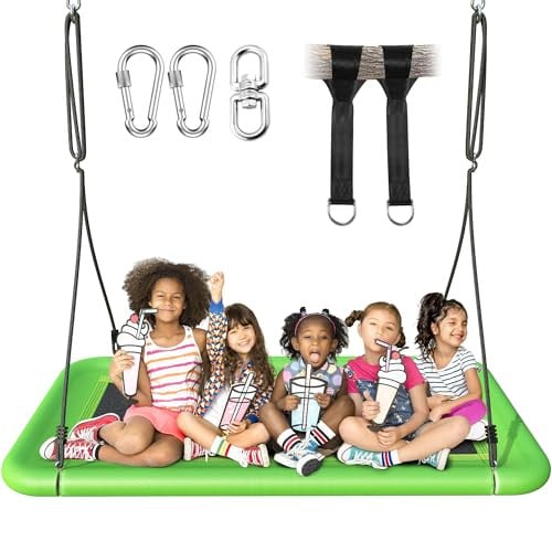 Everyfun 60″ Rectangle Tree Swing Deal
