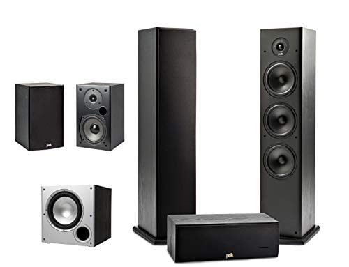 Polk Audio 5.1 Channel Home Theater System with Powered Subwoofer