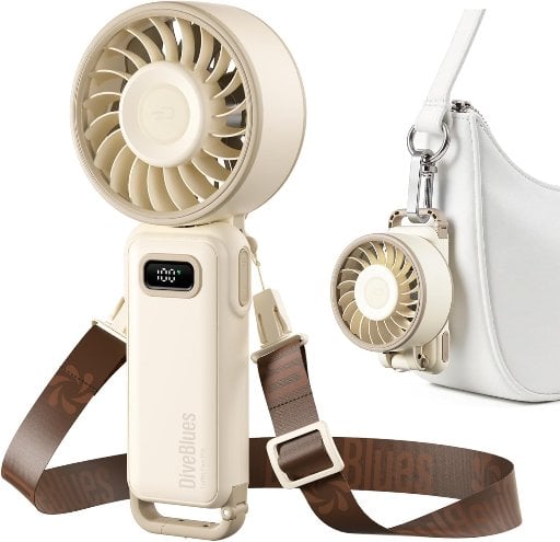 Diveblues Portable Handheld Fan Deal