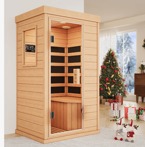 Erommy Mini Sauna with Bluetooth Speakers Deal