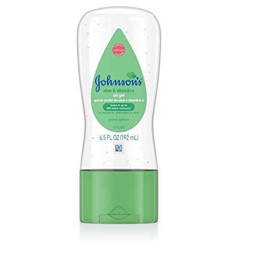 Johnson's Baby Oil Gel with Aloe Vera & Vitamin E 6.5-Oz Deal