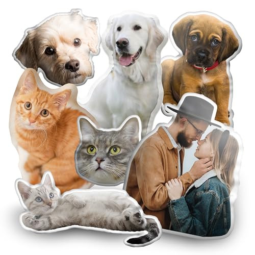 Customized Creative Cat and Dog Photo Pillows