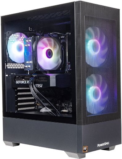PowerSpec G531 Gaming PC: Ryzen 5 7500X3D, RTX 5070, 16GB DDR5, 1TB SSD Deal