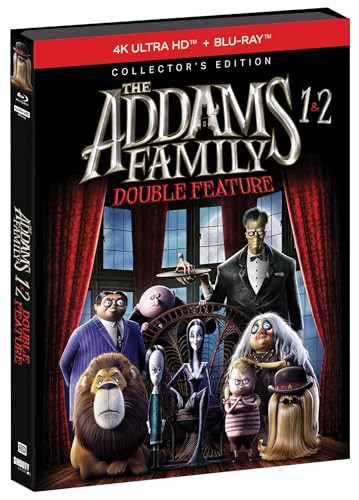The Addams Family 1&2 Double Feature (4K Ultra HD + Blu-ray)