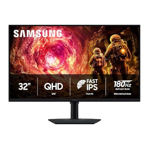 32" Samsung Odyssey G5 G50F QHD 180Hz Fast IPS Gaming Monitor