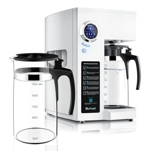 Bluevua Countertop Reverse Osmosis Water Filter System + Extra Carafe Deal