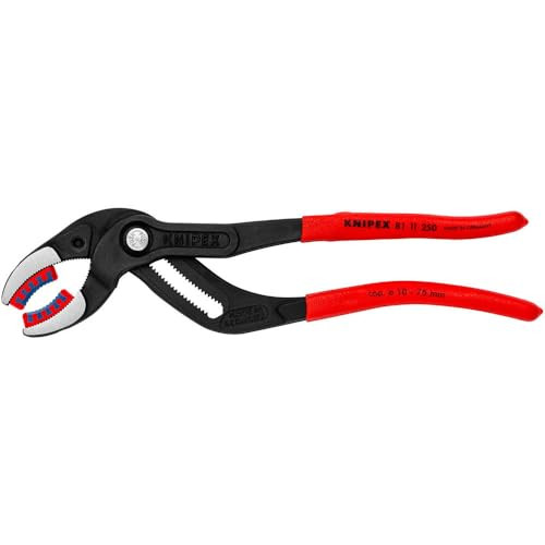 KNIPEX Pipe Gripping Pliers with Replaceable Plastic Jaws