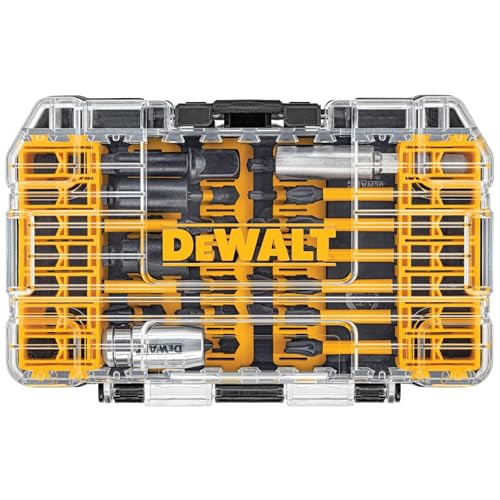 40-Piece DeWALT FlexTorq Impact Ready Steel Screwdriver Bit Set