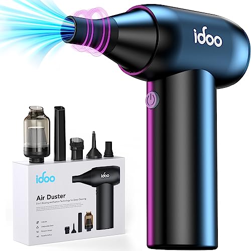 iDOO 2-in-1 Cordless Electric Air Duster & Vacuum w/ 3-Speed Brushless Motor Deal