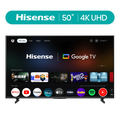 Hisense 50" 4K UHD HDR Google Smart TV