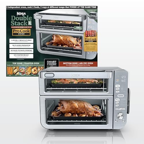 Ninja Air Fryer & Toaster Oven Combo with Thermometer DCT651